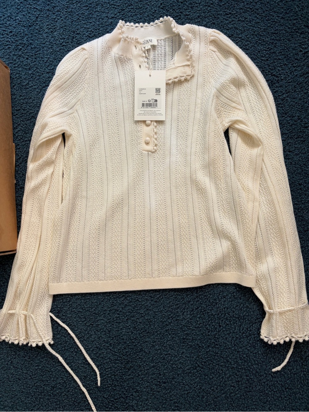 Sézane Clemence Sweater, NWT, Small